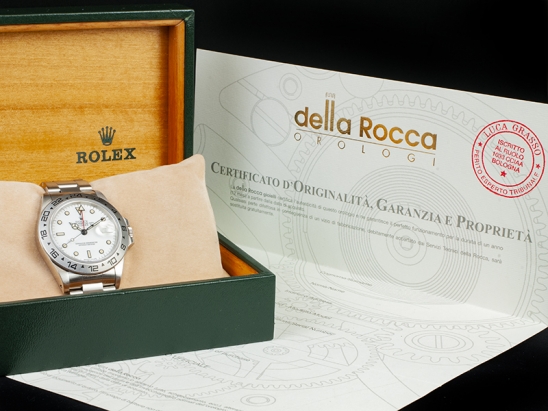 Rolex Explorer II Transitional Cream Markers  Watch  16550